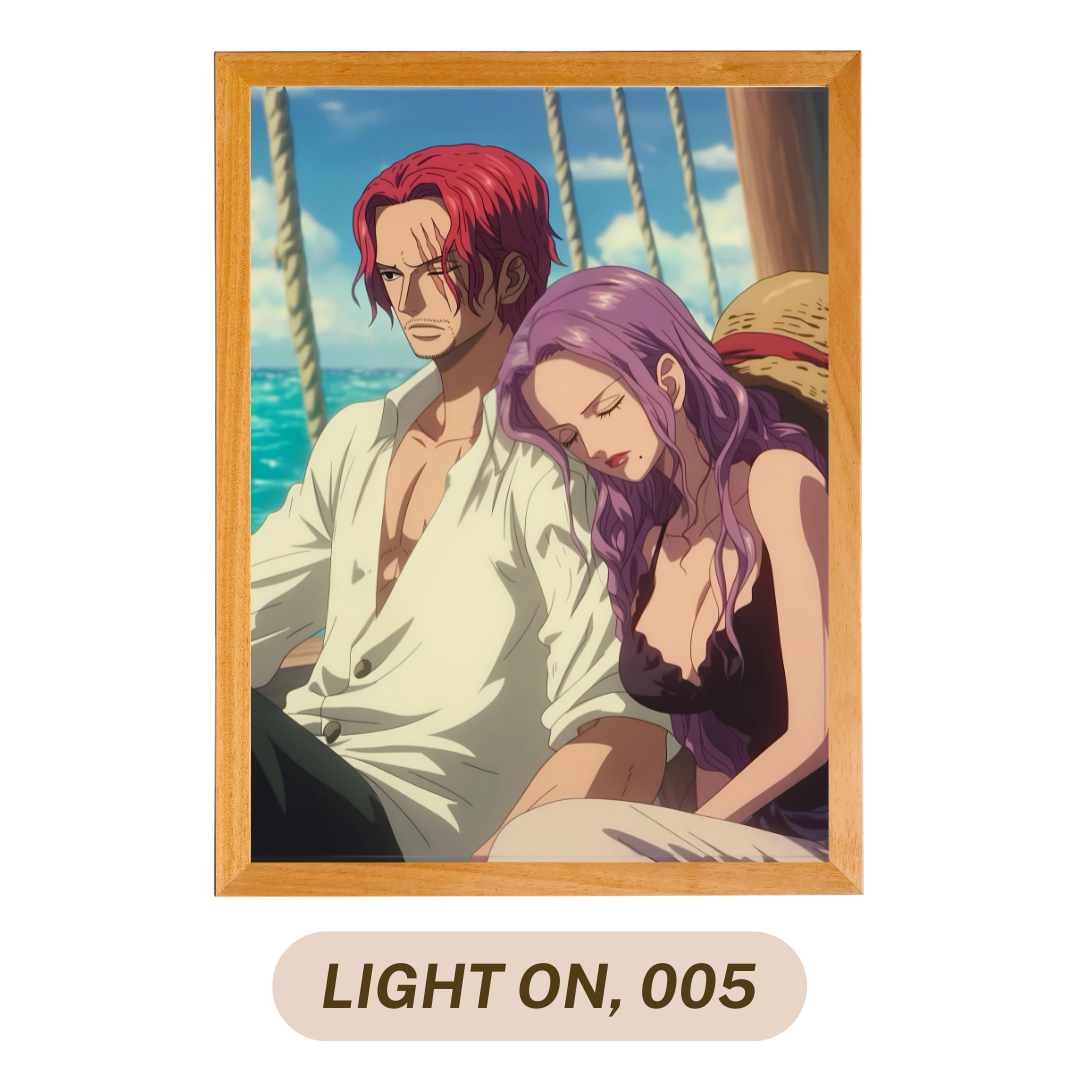 Shanks’ Secret: Hidden Love LED Serenity Frame