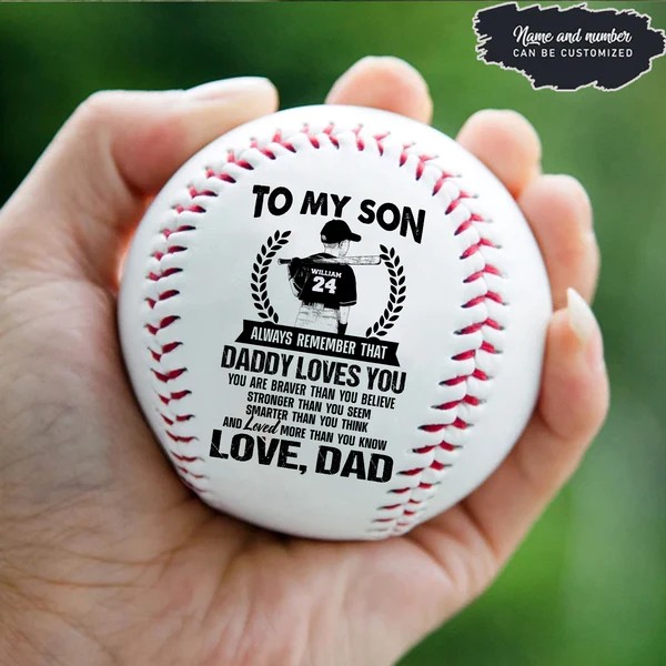 To my son - Love, Dad