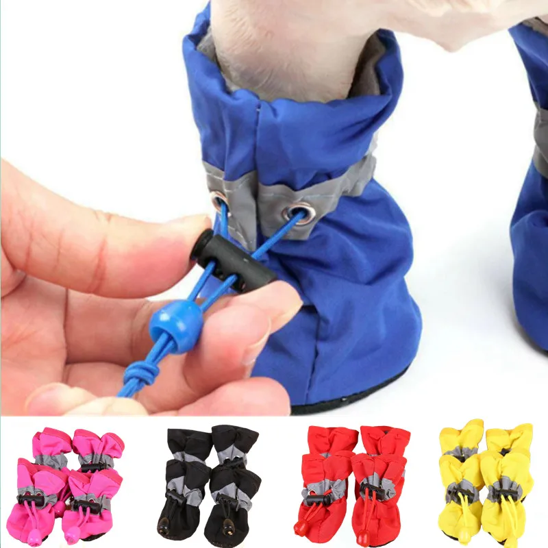 Cats Waterproof Anti-slip Puppy Socks Pet Shoes Dog Shoes Pet Rain Shoes Rain Snow Boots