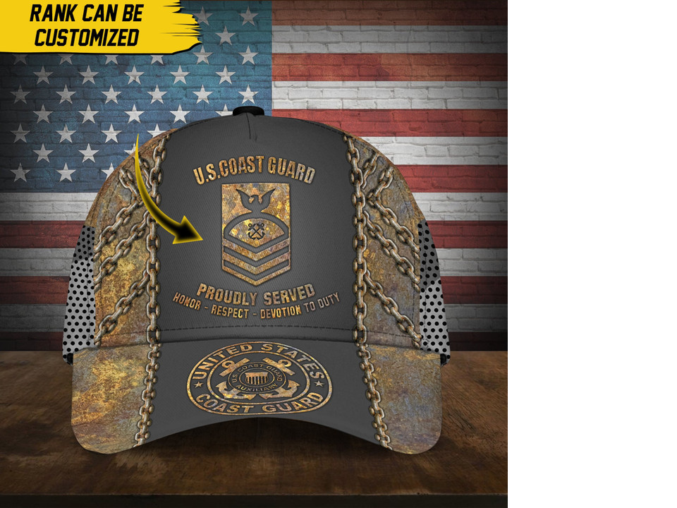 Premium Personalise U.S Multiple Service Veteran 3D Cap